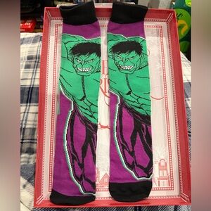 Marvel The Hulk Socks (Brand New)